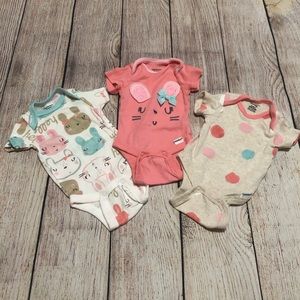 Gerber Organic onesies